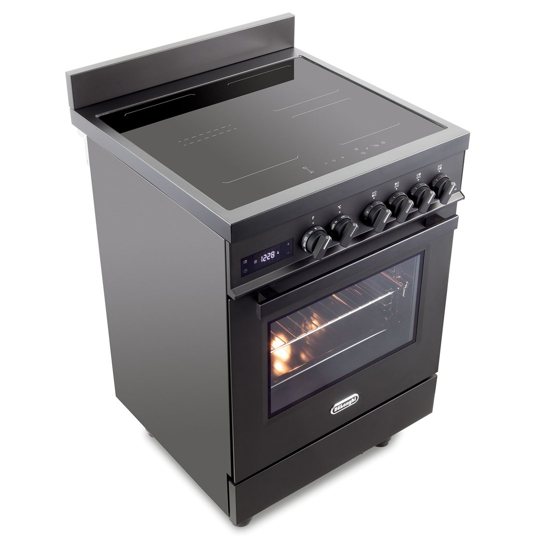 Delonghi 60cm Freestanding Deluxe Induction Cooker - Anthracite PRO66MALIN