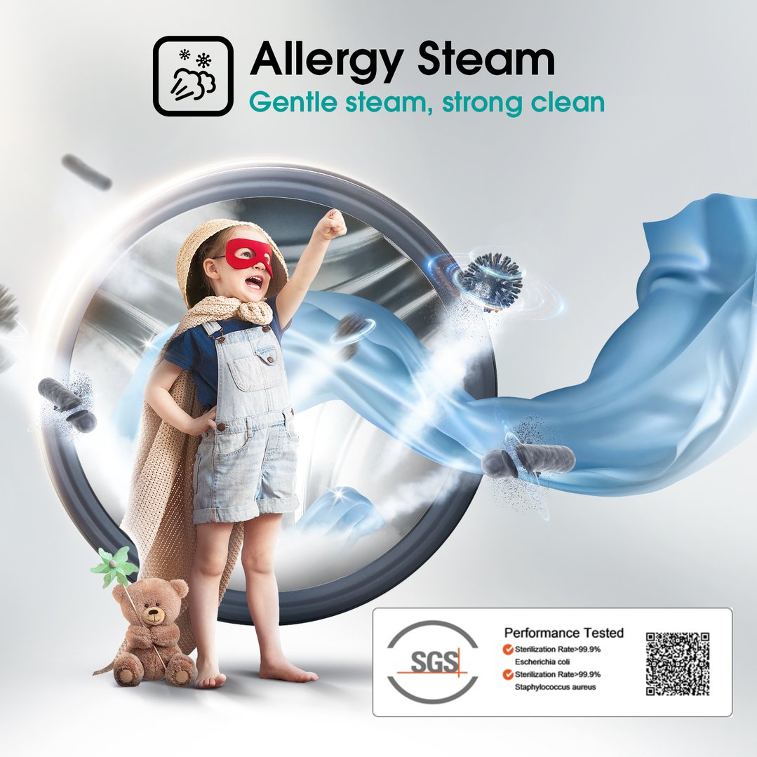 Hisense 7.5kg PureJet Front Load Washing Machine HWFY7514