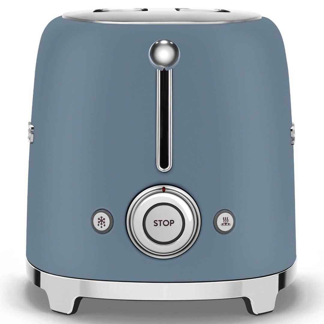 Smeg 50's Style 2 Slice Toaster - Storm Blue TSF01SBMAU