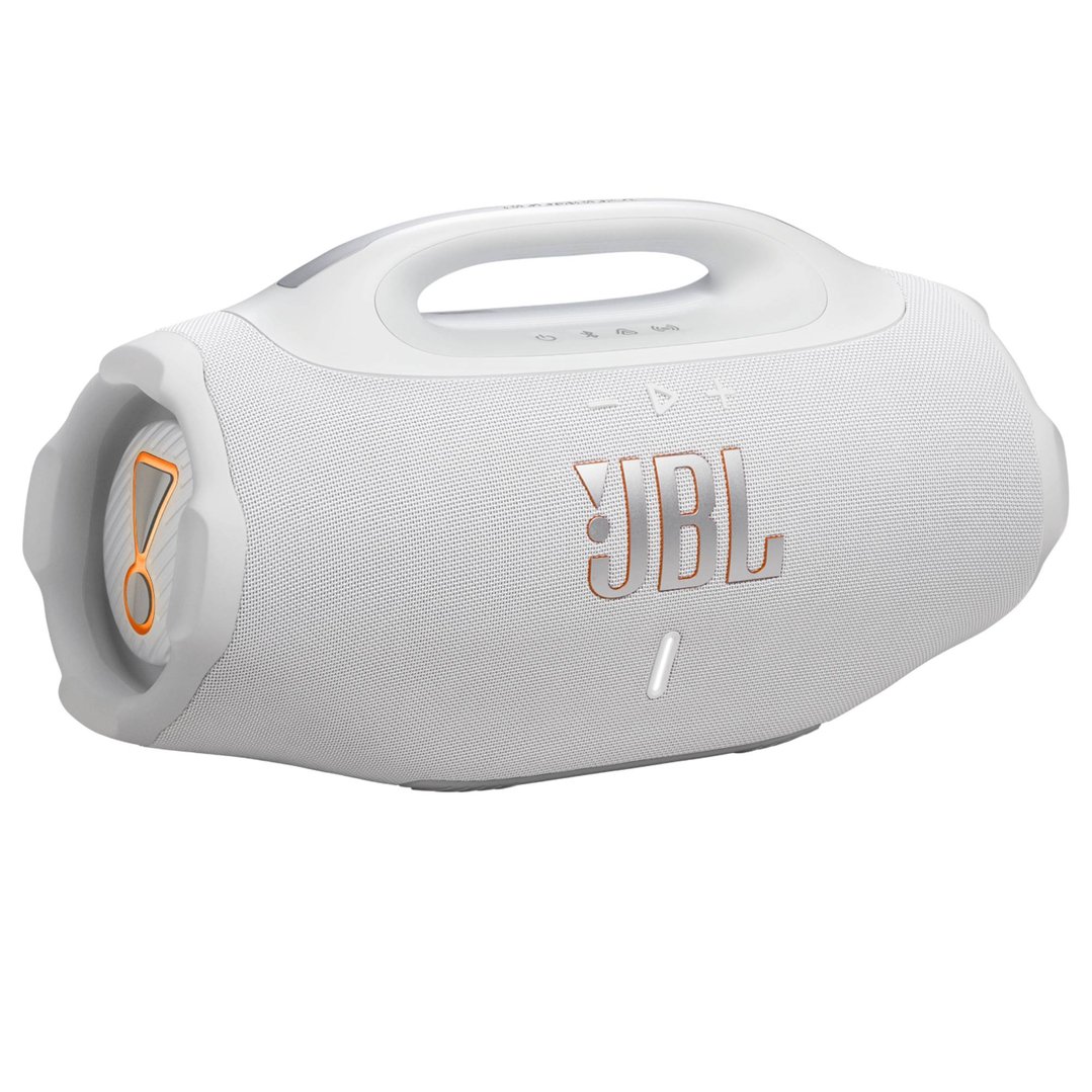 JBL Boombox 4 Portable Speaker - White JBLBOOMBOX4WHTAS