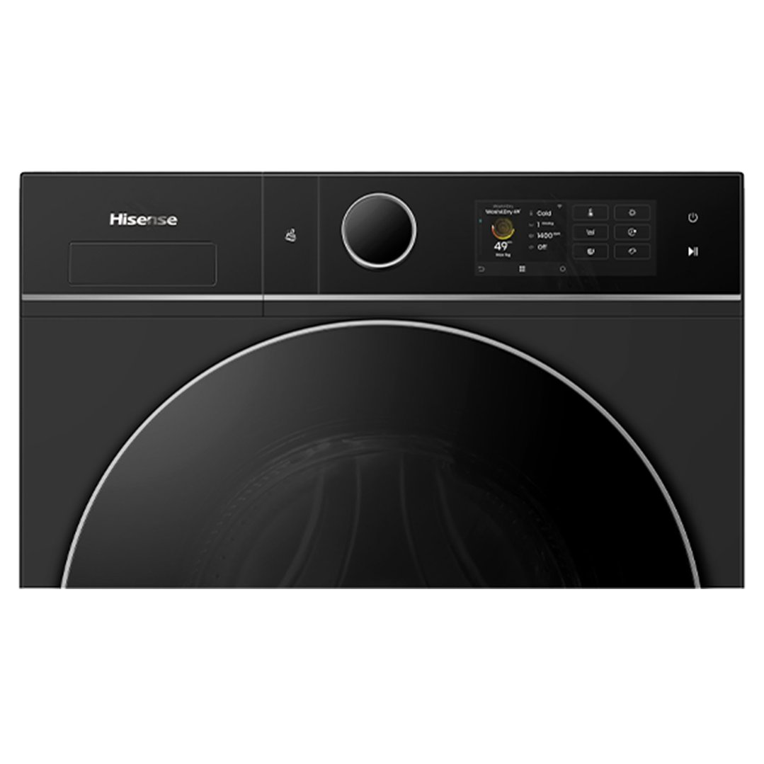 Hisense 12/8KG Black Washer Dryer Combo HCF8I1215HB