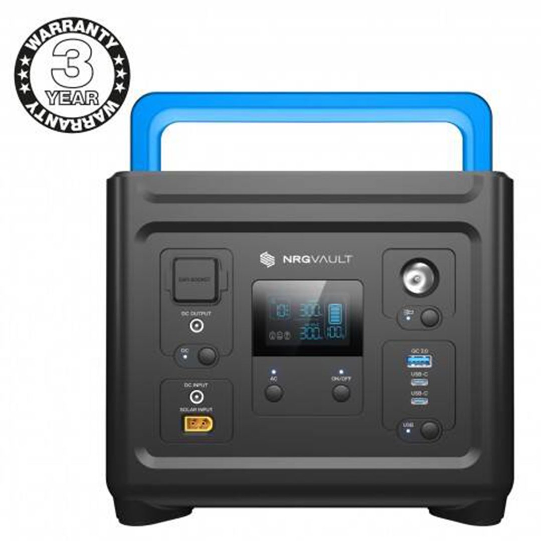 Nrgvault PV500 500W Portable Power Station PWR-PV500-PS