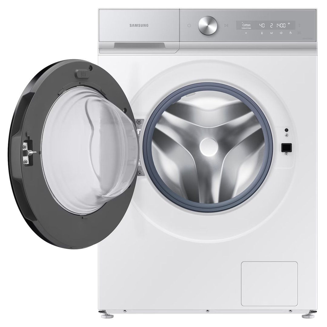 Samsung 12kg Bespoke AI Front-load Washer Auto Dispense White WW12BB94ADGH