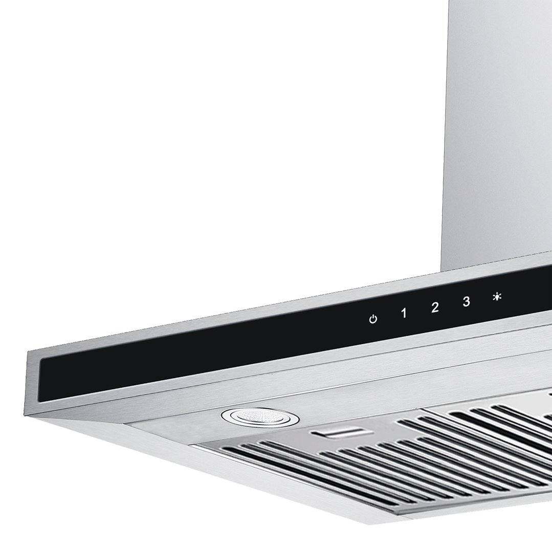 Inalto 90cm Box Canopy Rangehood ARBC90TBS