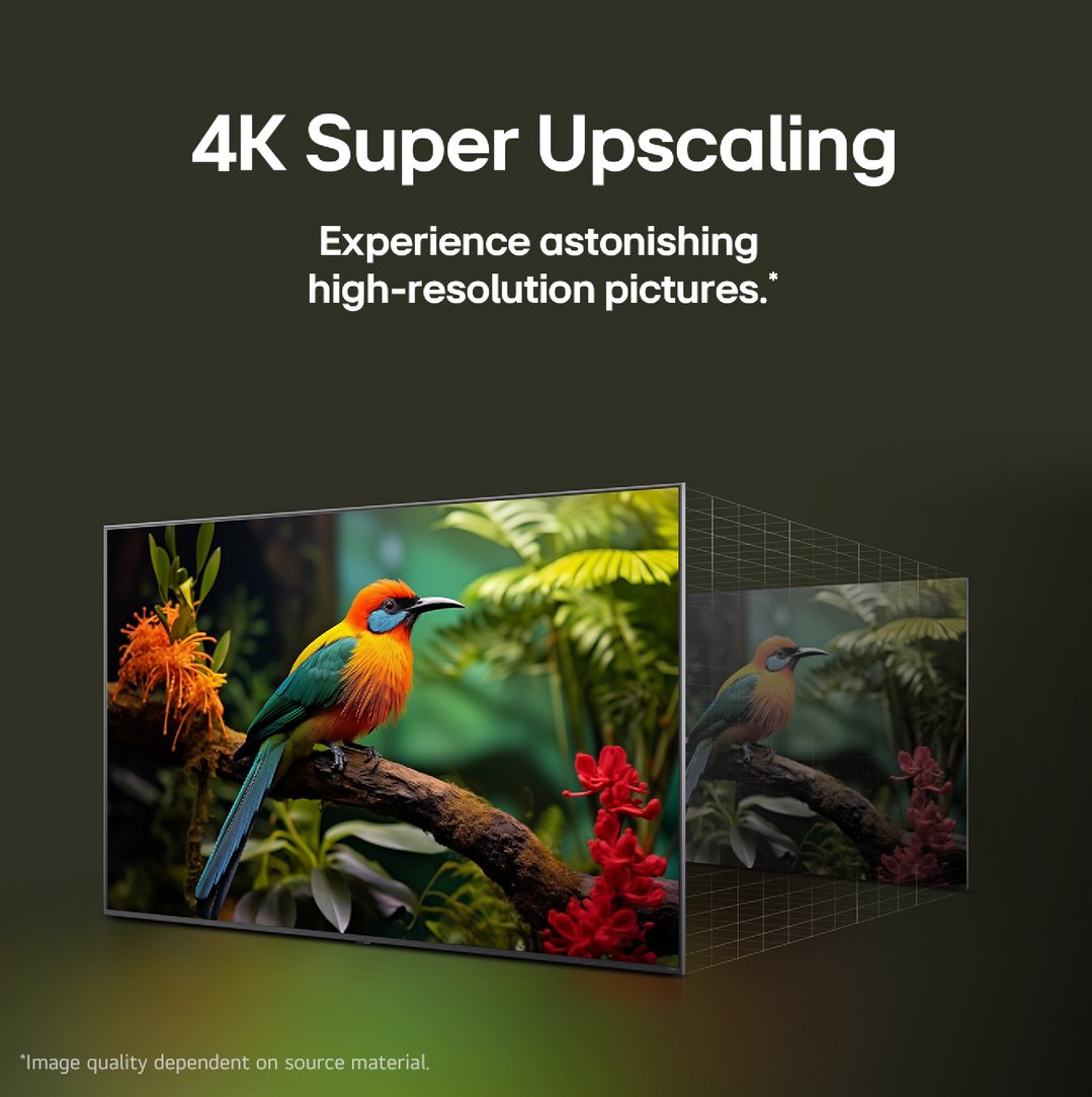 LG 43" NANO80A AI LED UHD 4K Smart TV 2025 43NANO80ASA