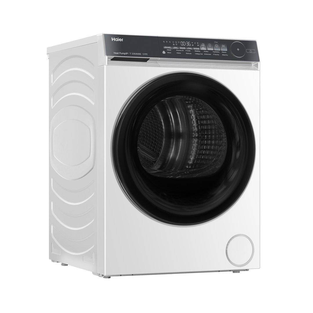 Haier 8kg 500 Series Heat Pump Dryer - White HDHPS80NW1