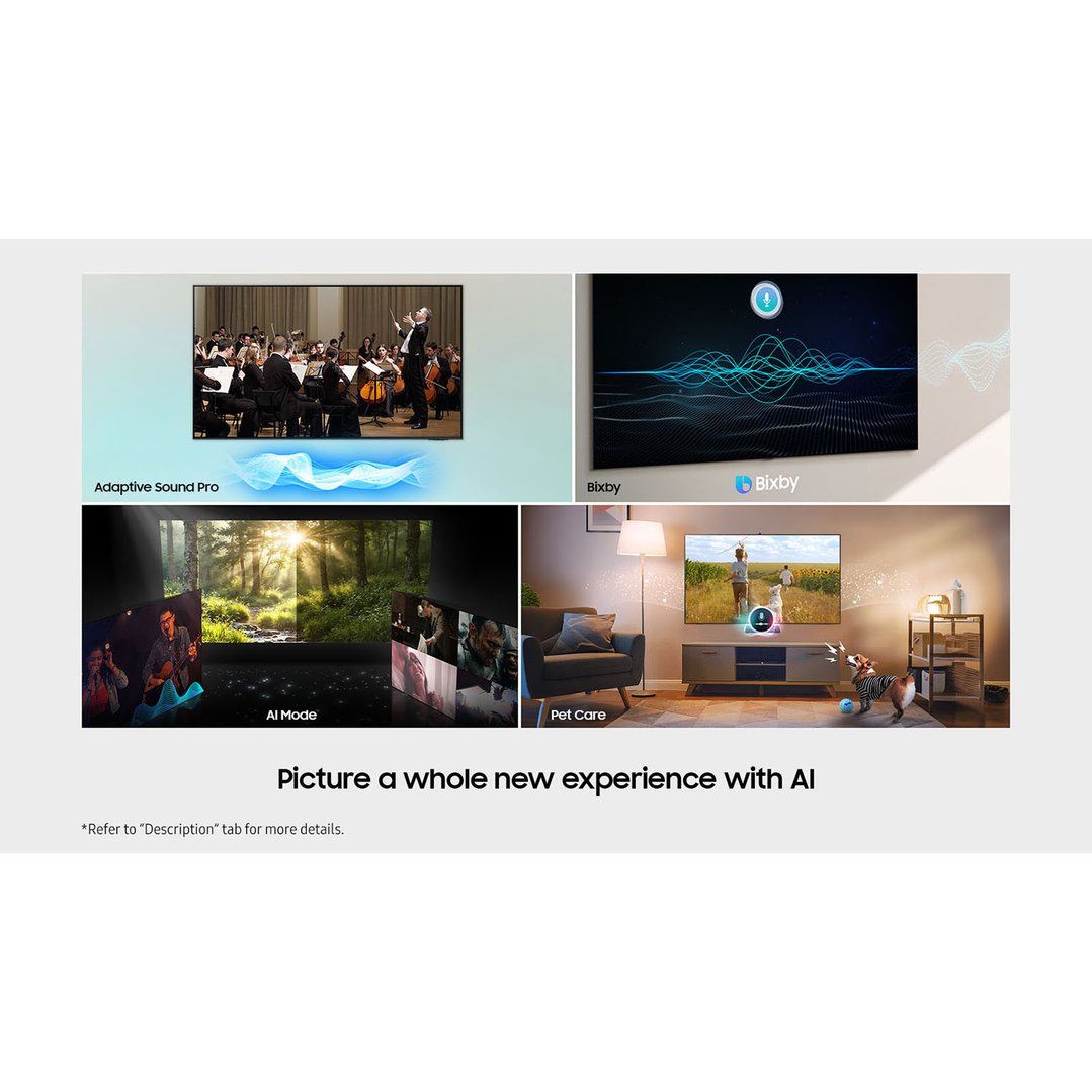 Samsung 65" S90F OLED 4K Smart AI TV 2025 QA65S90FAEXXY