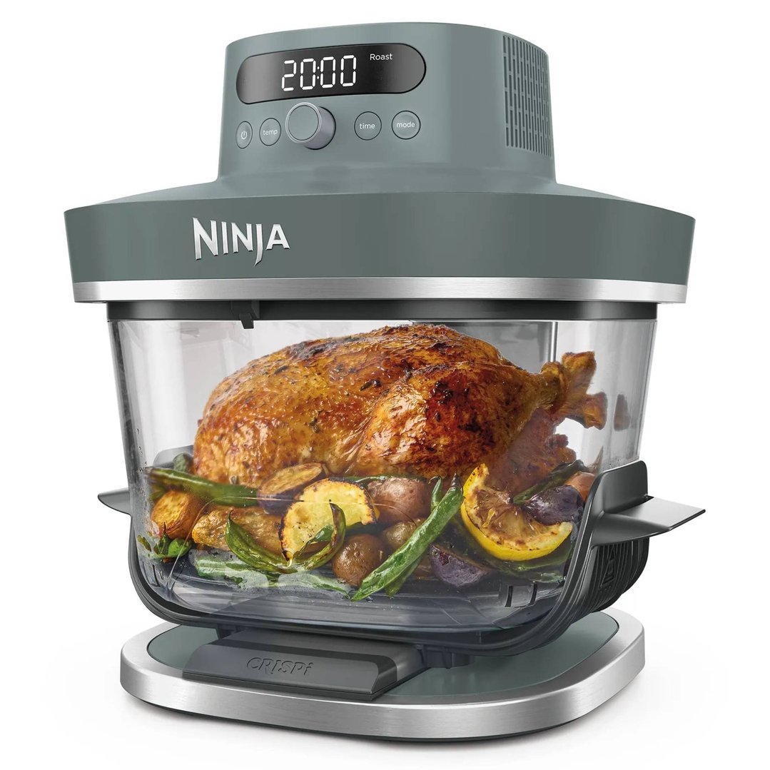 Ninja Crispi Pro 6-in-1 Glass Air Fryer - Sage Green AS101GY