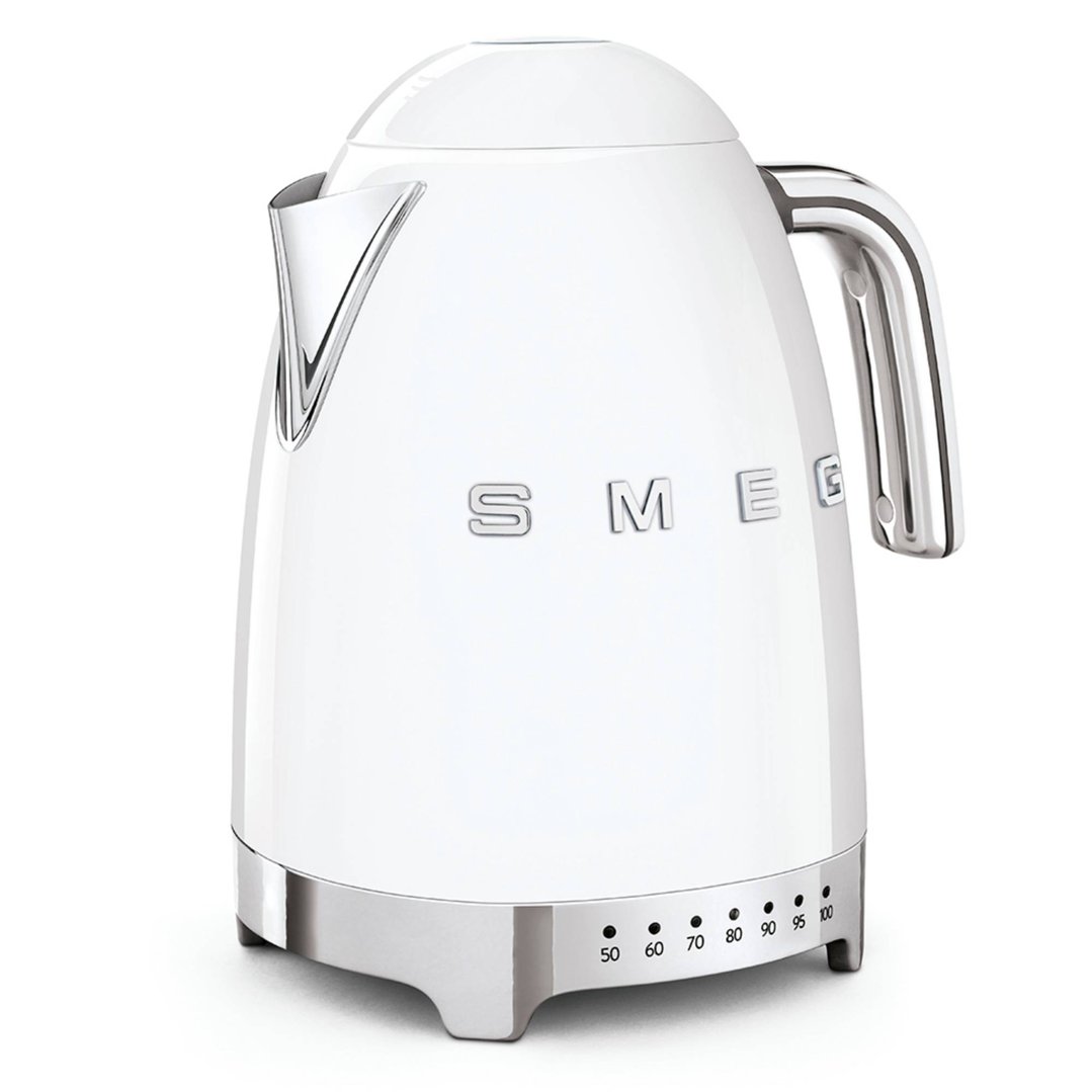 Smeg Retro Style Aesthetic Electric Kettle White KLF04WHAU