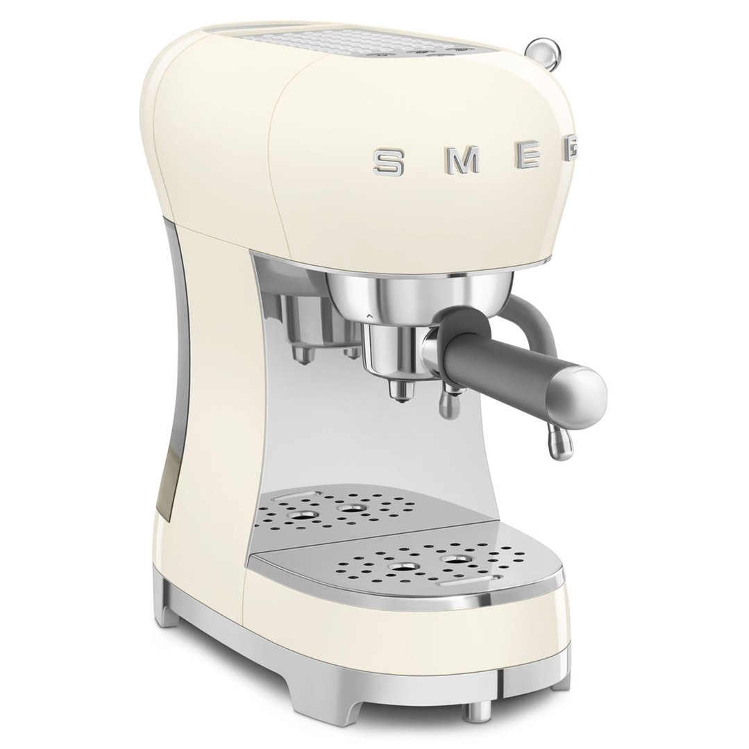 Smeg 50's Retro Style Espresso - Cream ECF02CRAU