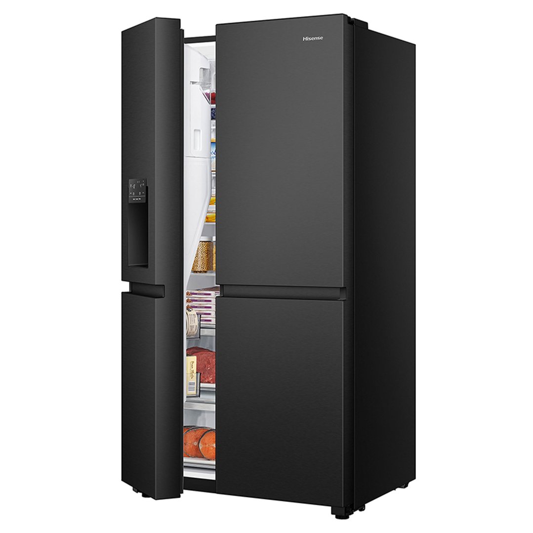 Hisense 632L PureFlat Infinite Side by Side Black HRSBS632BW Buy Online with Afterpay & ZipPay