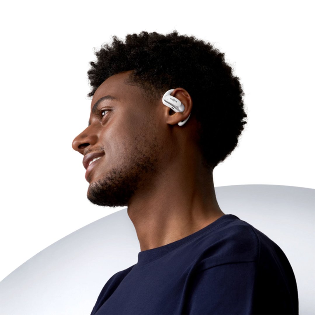 Shokz OpenFit Air True Wireless Earbuds - White T511-ST-WT
