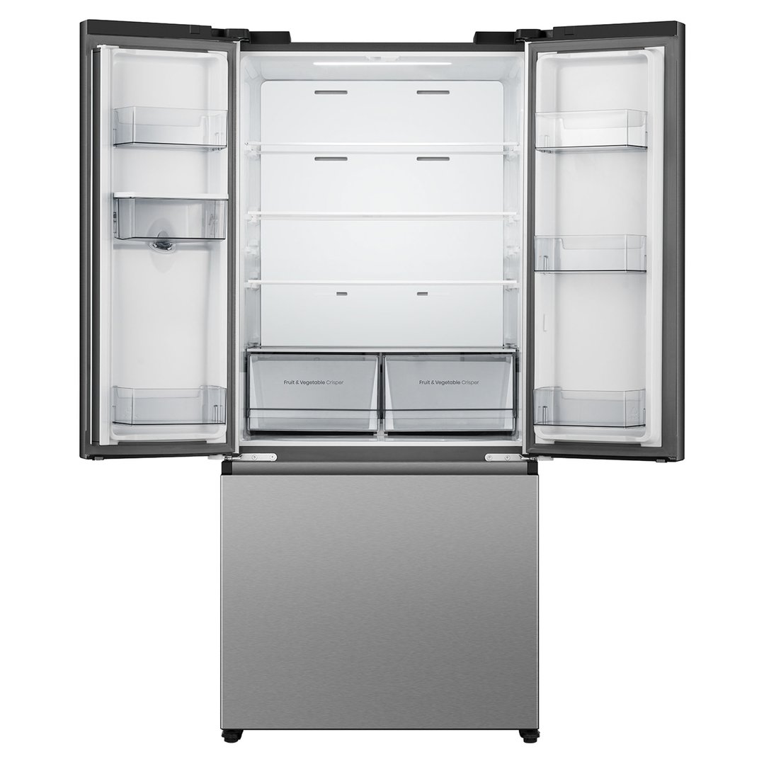 Hisense 544L PureFlex French Door Fridge - Silver HRFD537SW