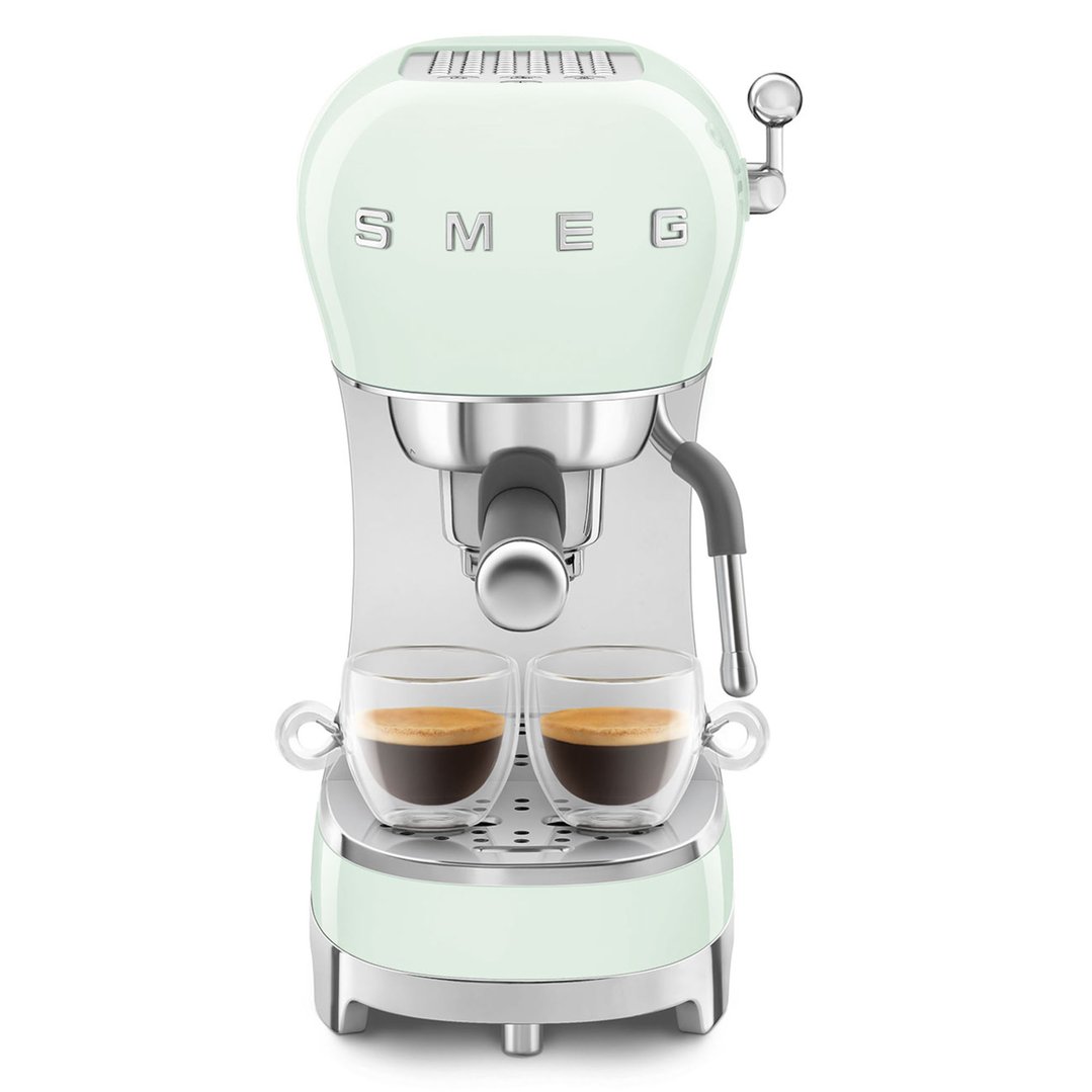 Smeg 50's Retro Style Espresso Pastel Green ECF02PGAU Buy Online