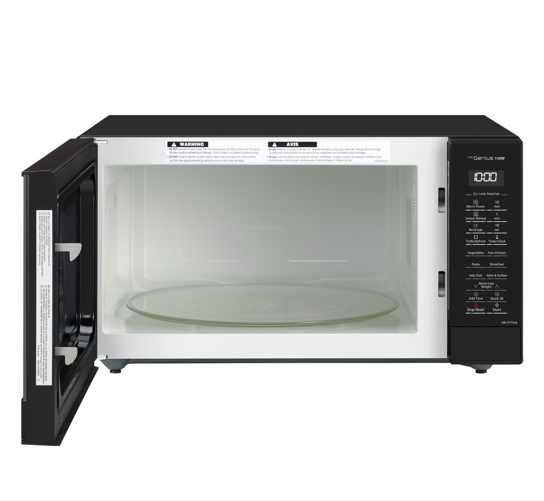 Panasonic 44L Cyclonic Inverter Sensor Microwave NNST75LBQPQ