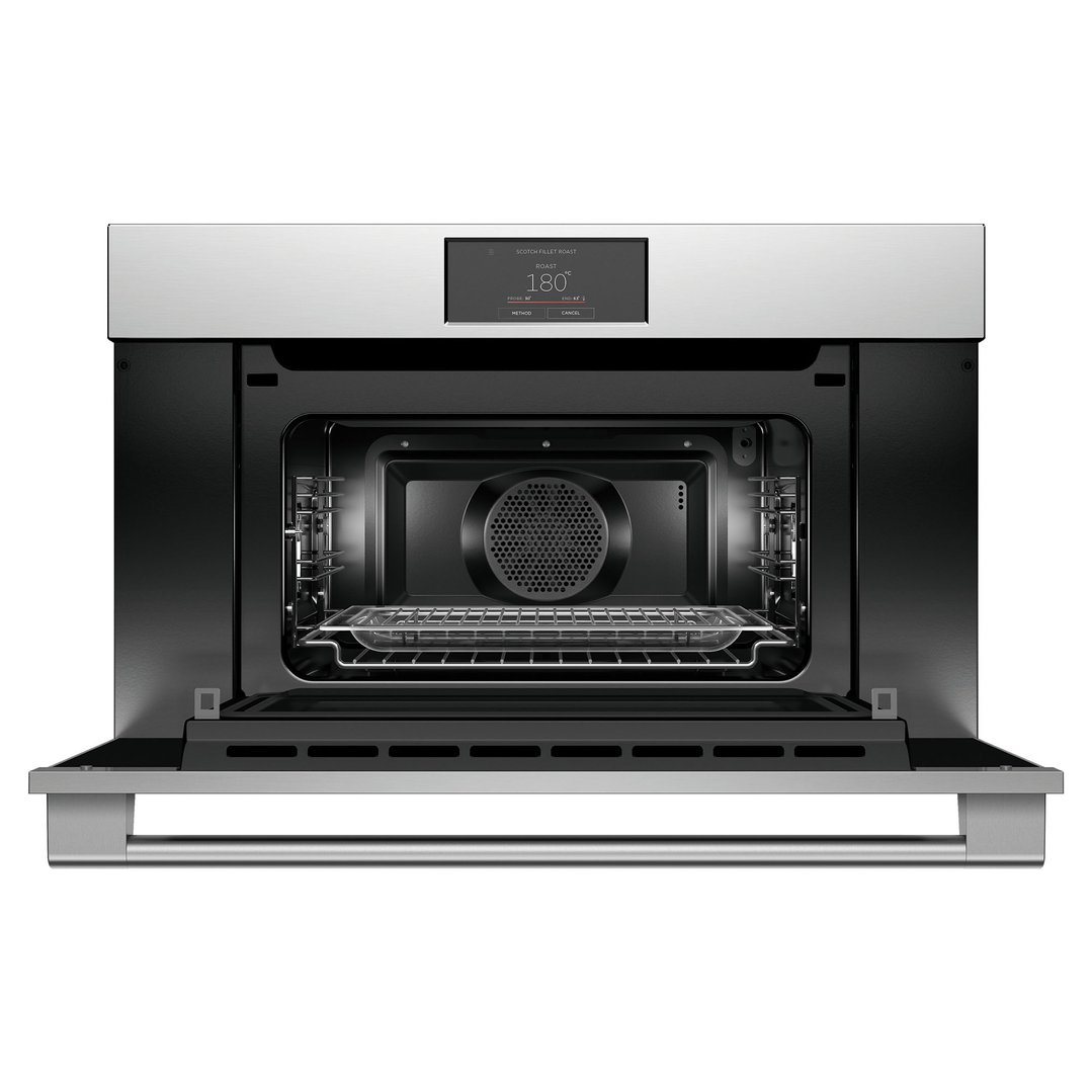 Fisher & Paykel 76cm Series 9 Professional Compact Combi-Microwave Oven OM76NPTX1
