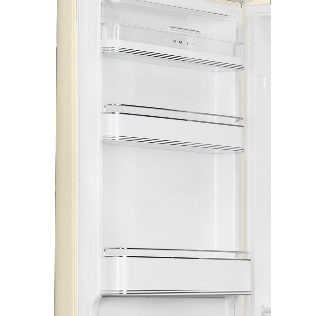 Smeg FAB 32 50’S Style Retro Refrigerator, Left Hand - Cream FAB32LCR5AU