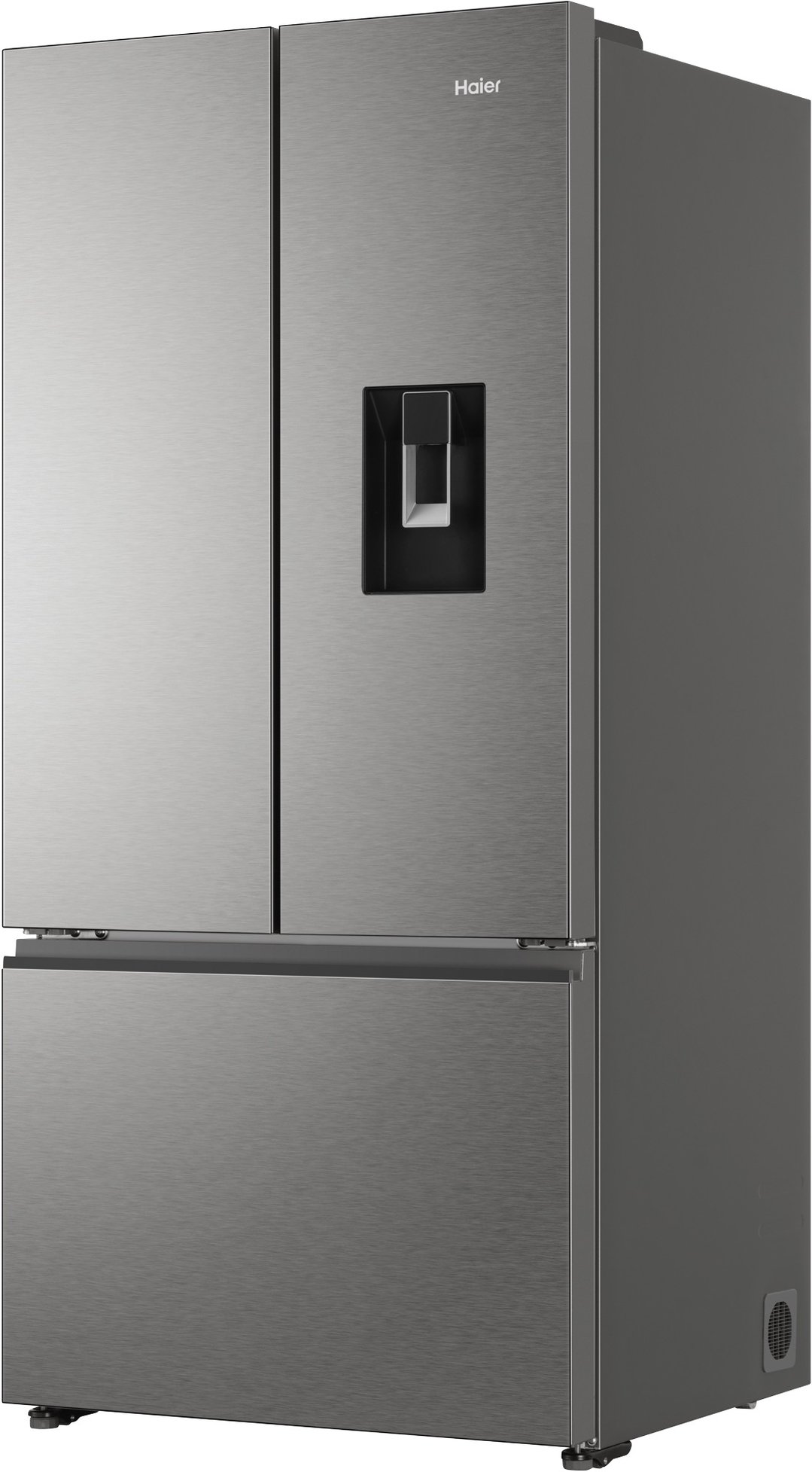 Haier 509L 500 Series French Door Refrigerator Freezer Satina HRF510FHS