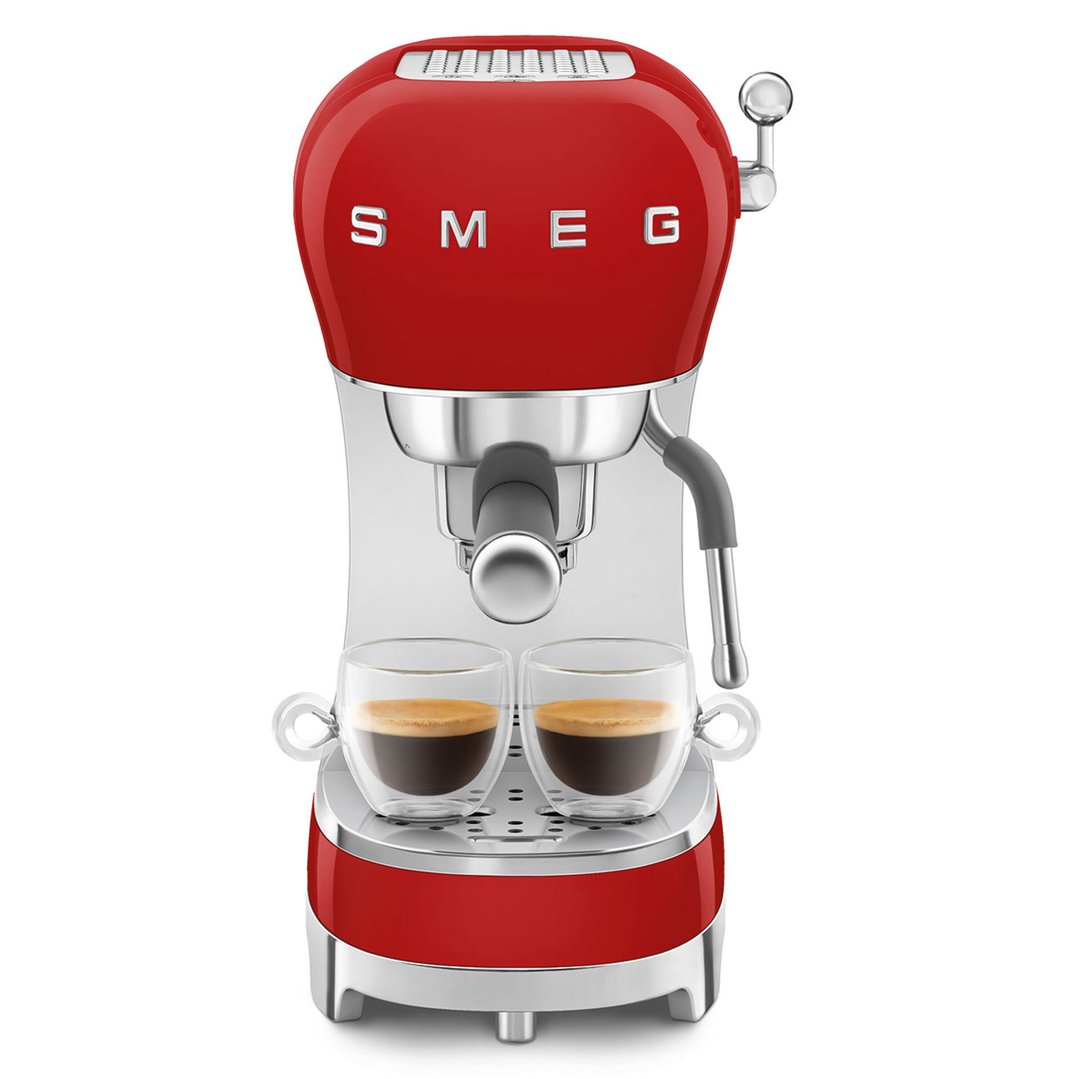 Smeg 50's Retro Style Espresso - Red ECF02RDAU