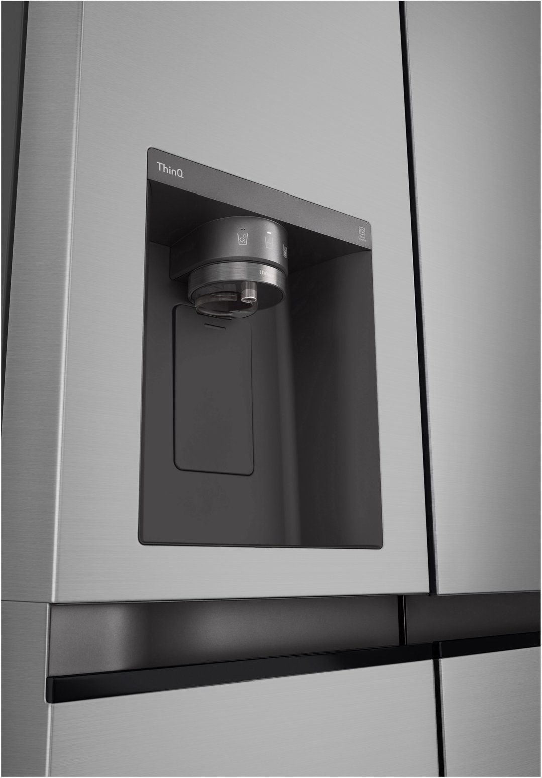LG 635L Side by Side Fridge in Stainless Finish GS-L600PL