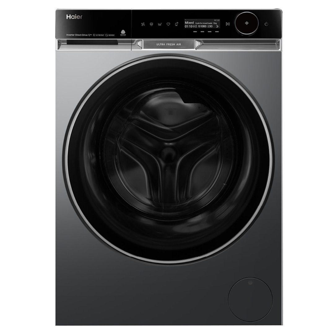 Haier 12kg 600 Series Dark Front Load Washing Machine HWF12PXB1