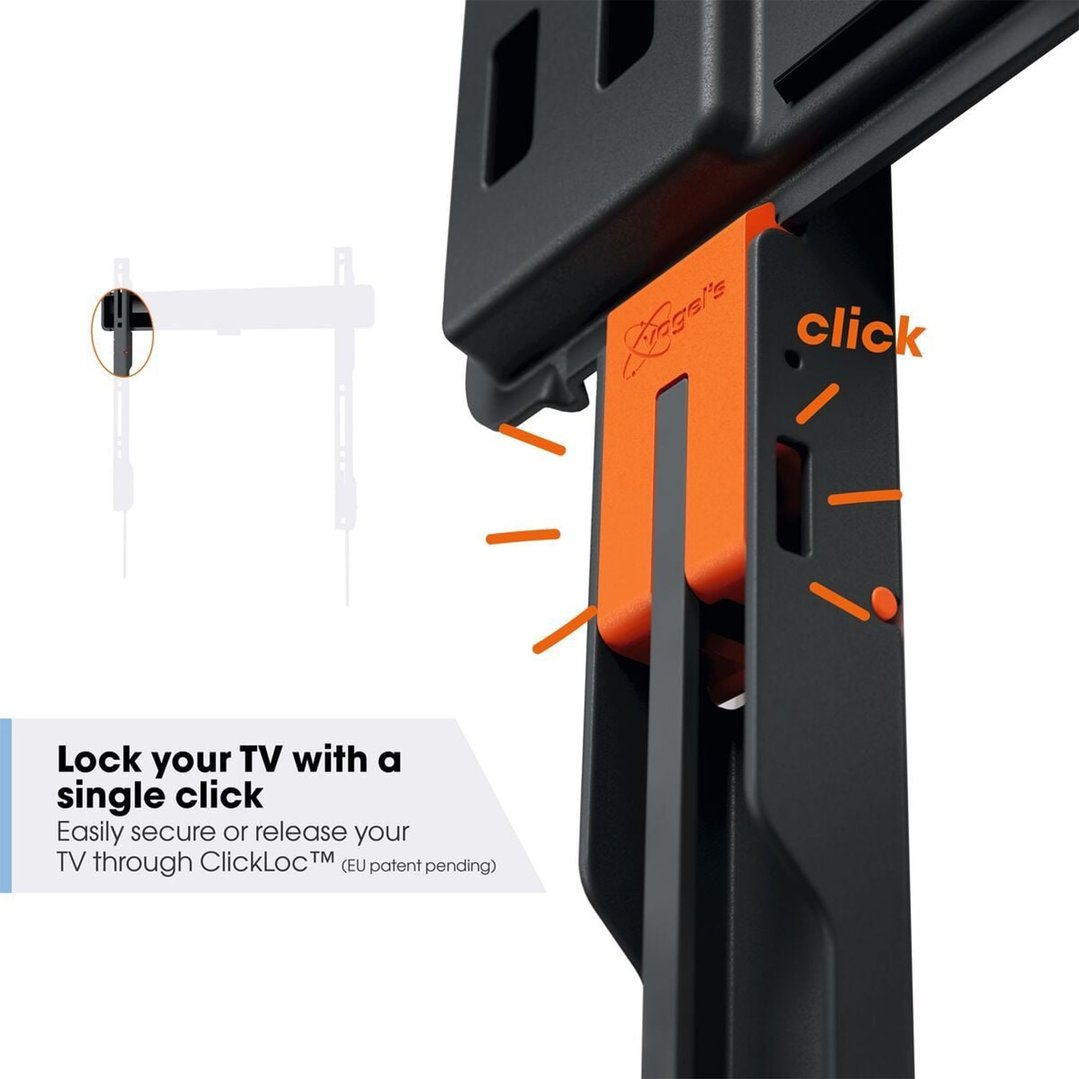 Vogels 19" to 43" Small Tilt TV Wall Mount TVM3215B