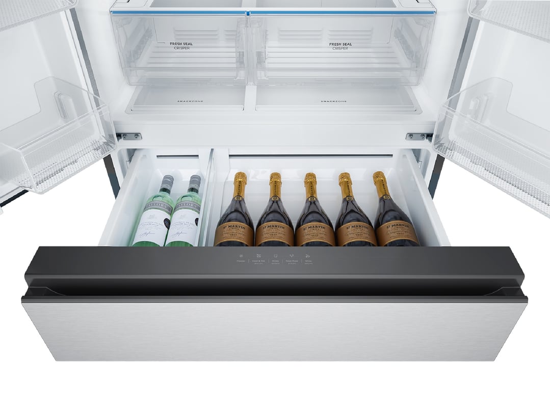 Westinghouse 630L French Door Fridge, Stainless Steel WHE6351SA