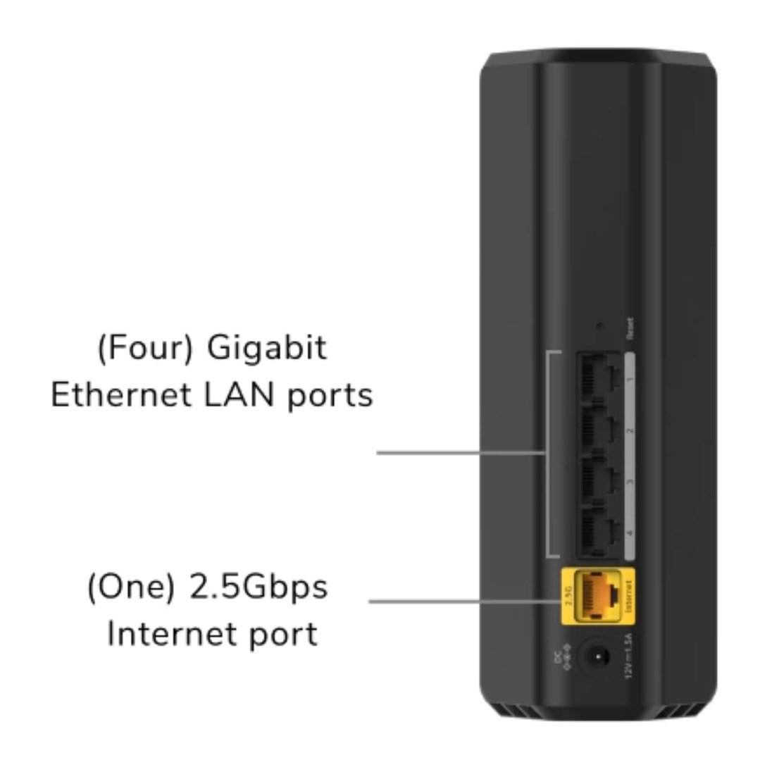 Netgear Nighthawk Dual-Band WiFi 7 Router RS100-100APS