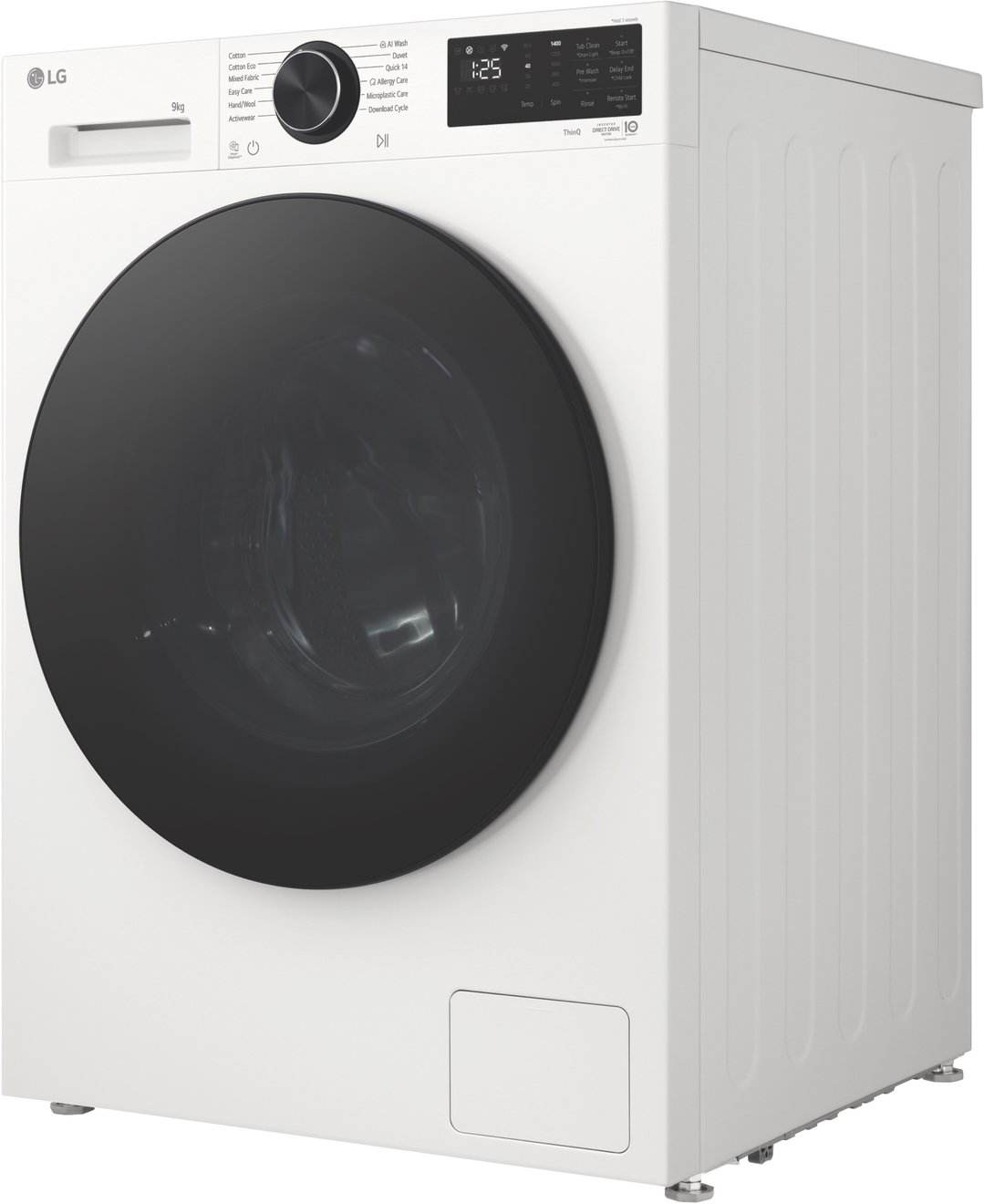 LG 9kg Series 3 Front Load Washer - AI Wash - White WX3-1409W