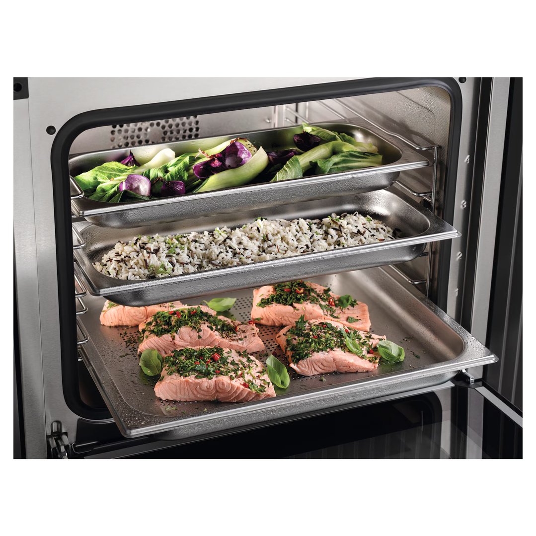 Miele 60cm Combination Steam Oven with M Touch Display and HydroClean Self-Cleaning Function Graphite Grey DGC7860HCPROGRGR
