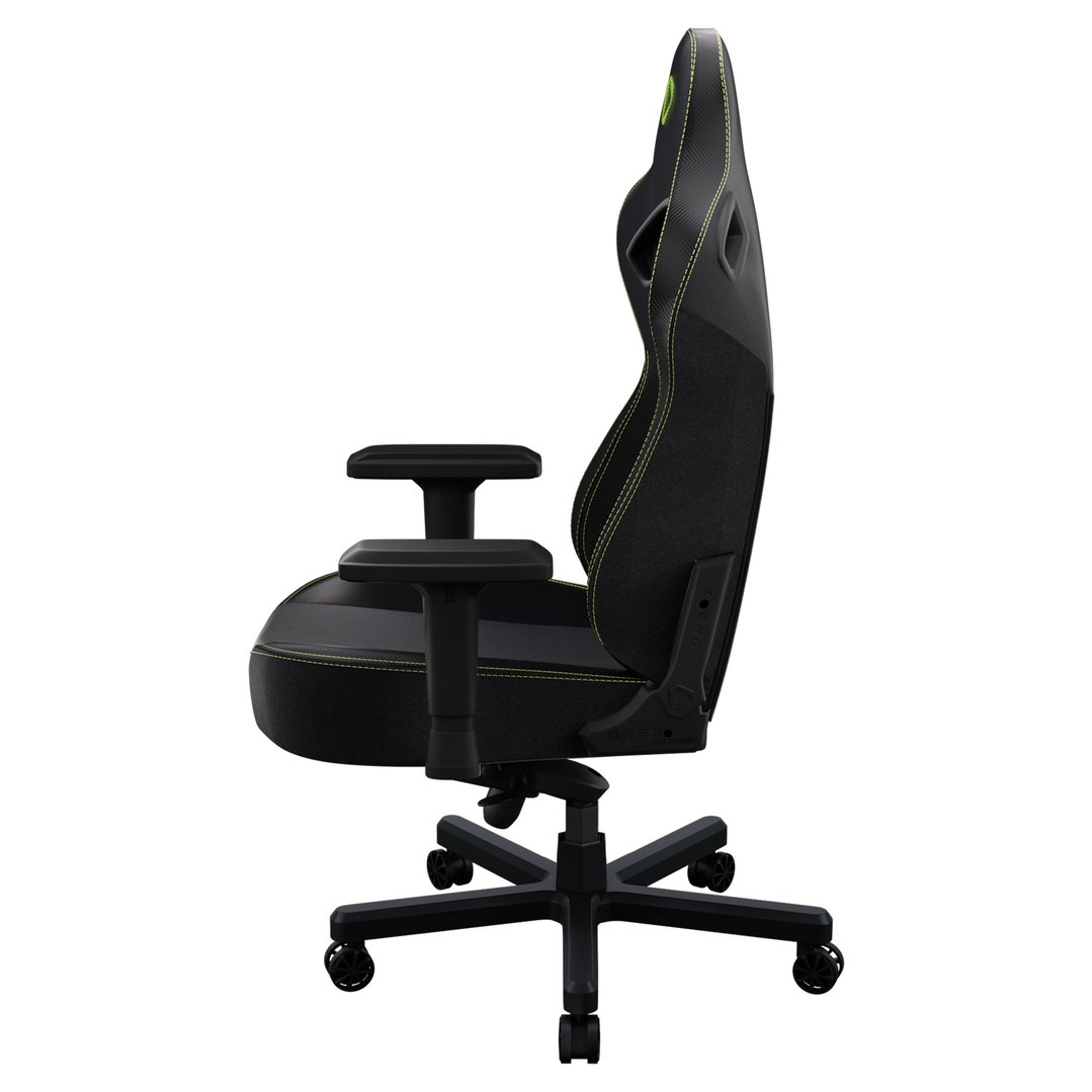 Onex RTC Giant Alcantara Gaming Chair - Black/Green ONEX-RTC-G-AP