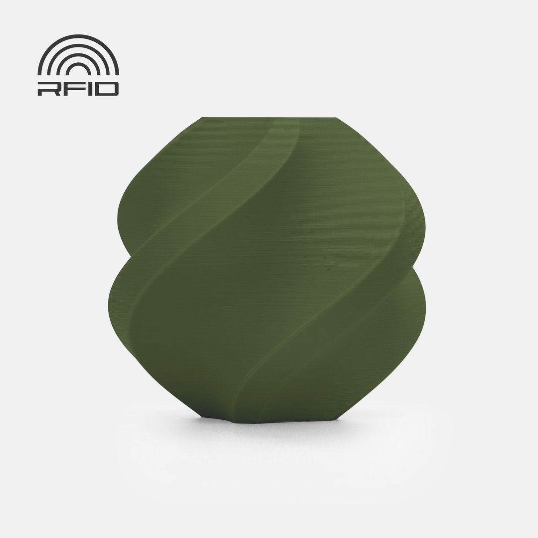 Bambu Lab Filament PLA Matte - Dark Green SPL BLX-FLMT-A01-G7-SPL
