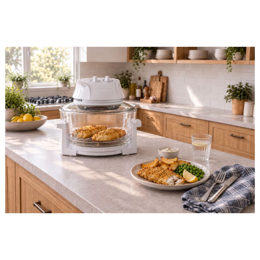 Sunbeam NutriCrisp™ Glass Air Fryer COP3000WH