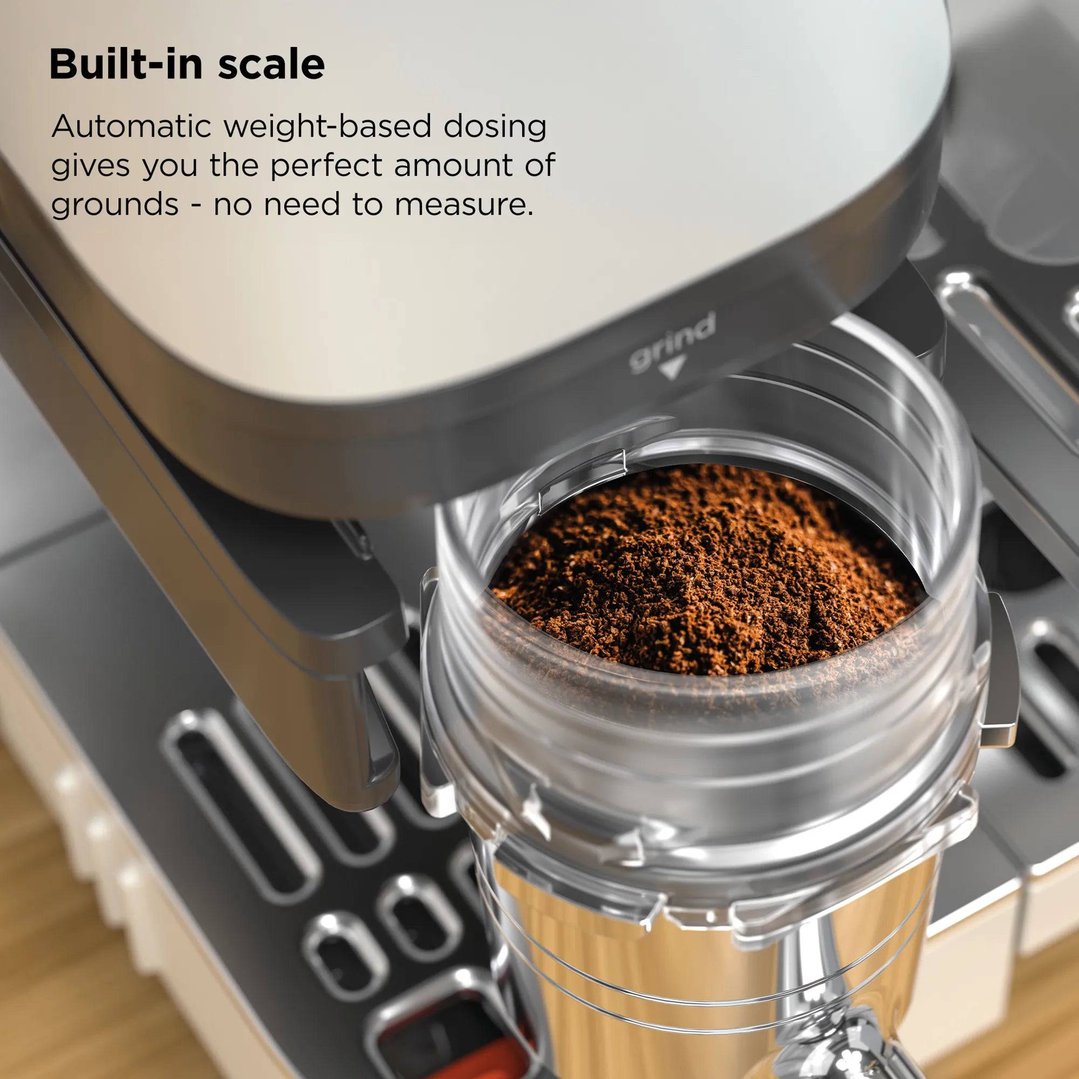 Ninja Luxe Café Premier Espresso Machine - Oat Milk ES601WH