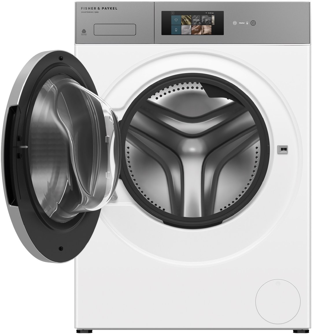 Fisher & Paykel 12kg Series 7 Contemporary Front Loader Washer - White WH1260R5