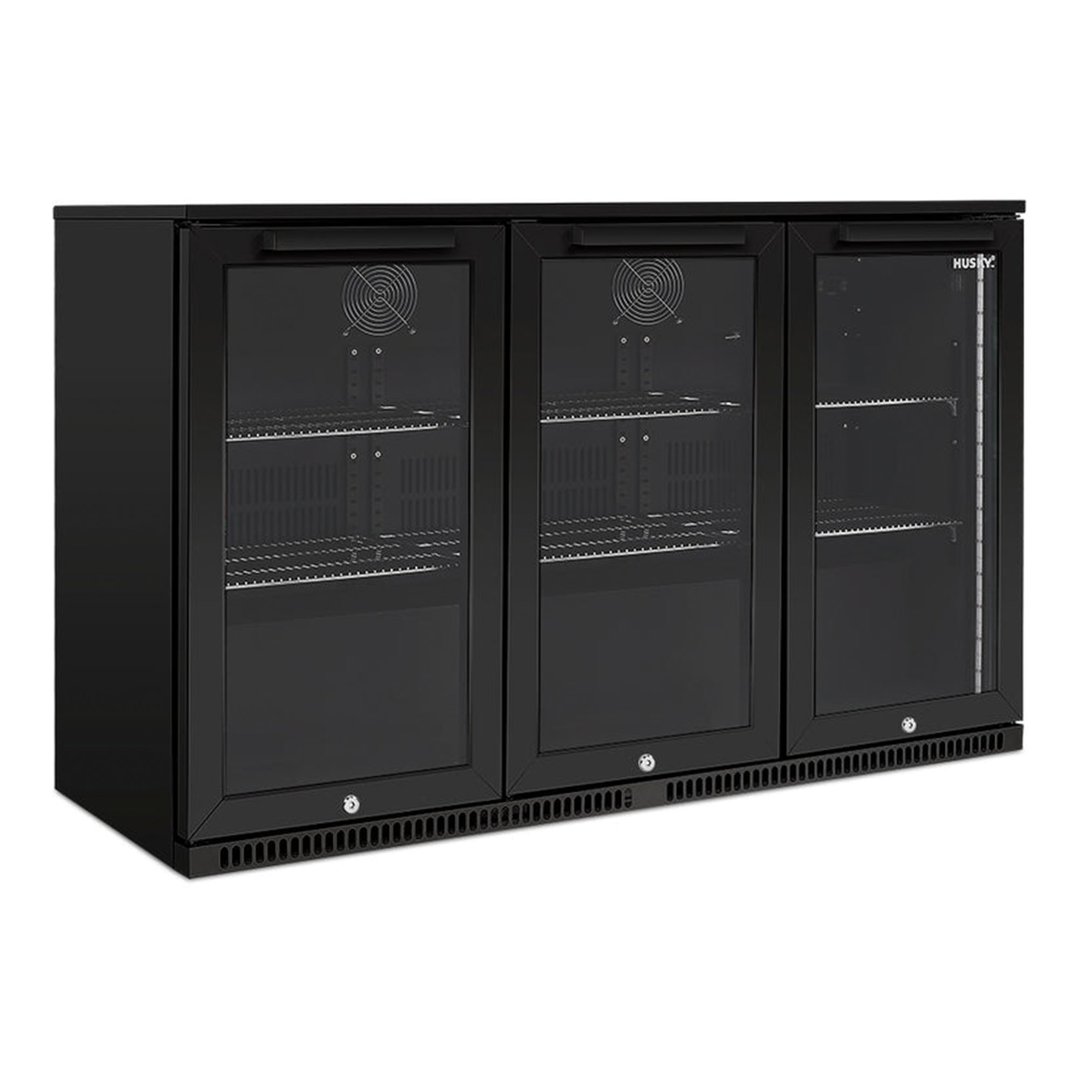 Husky 307L Alfresco Triple Door Chiller in Black ALFC3BK840ELB