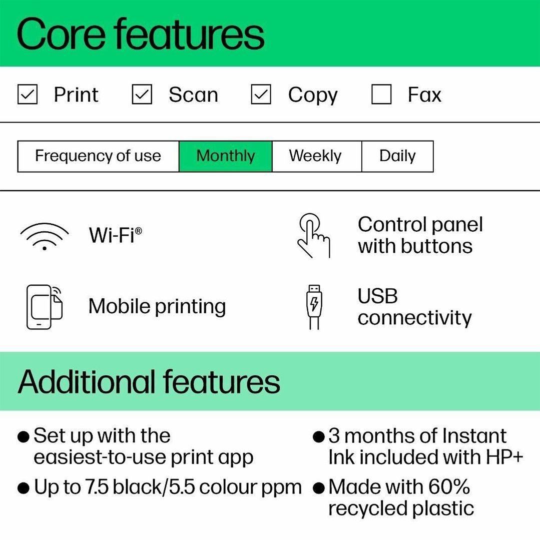 HP DeskJet 2820e All-in-One Printer 588L1A