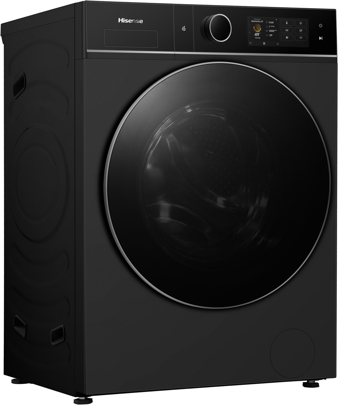 Hisense 12/8KG Black Washer Dryer Combo HCF8I1215HB