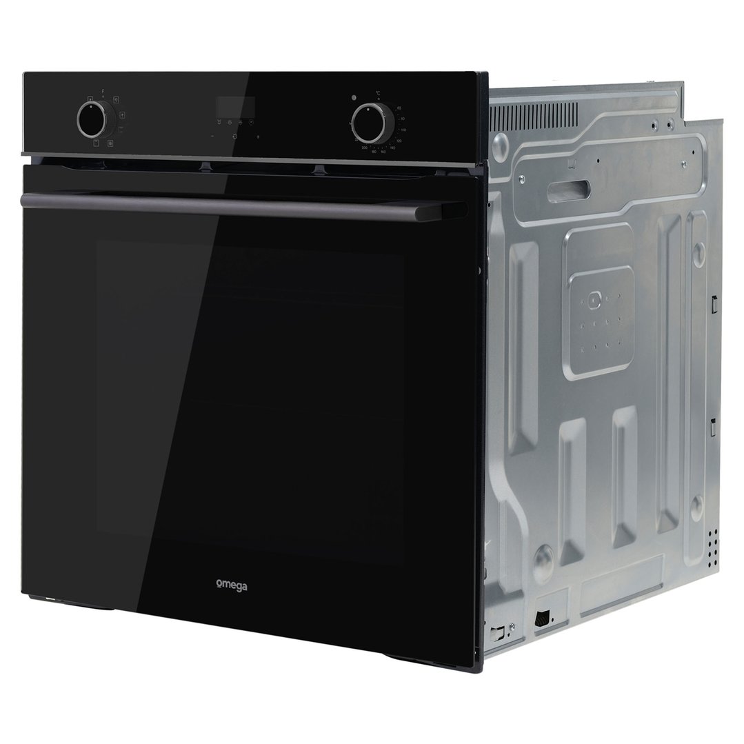 Omega 60cm 8 Function Fan forced Oven with Touch Time. OBO608M