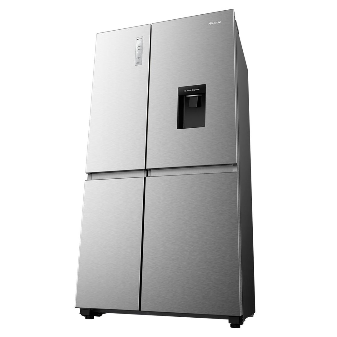 Hisense 649L PureFlat Side by Side Fridge, Silver HRSBS649SW