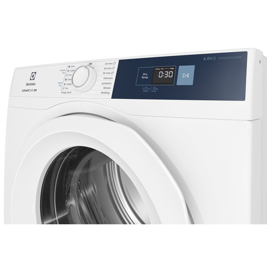 Electrolux 6kg Vented Dryer EDV605H3WB