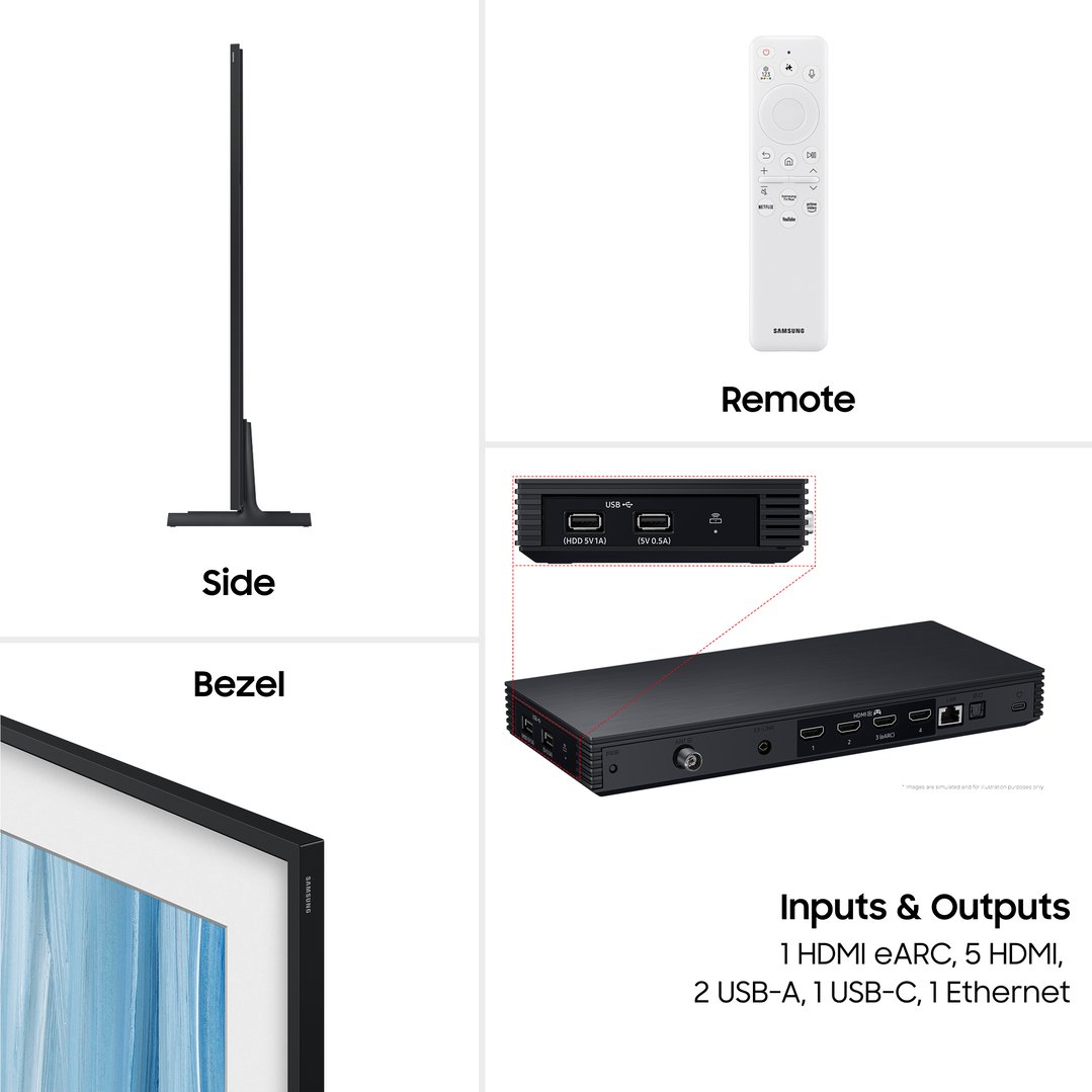 Samsung 85" LS03H The Frame Pro NEO QLED 4K Mini LED Smart AI TV 2026 QA85LS03HWWXXY