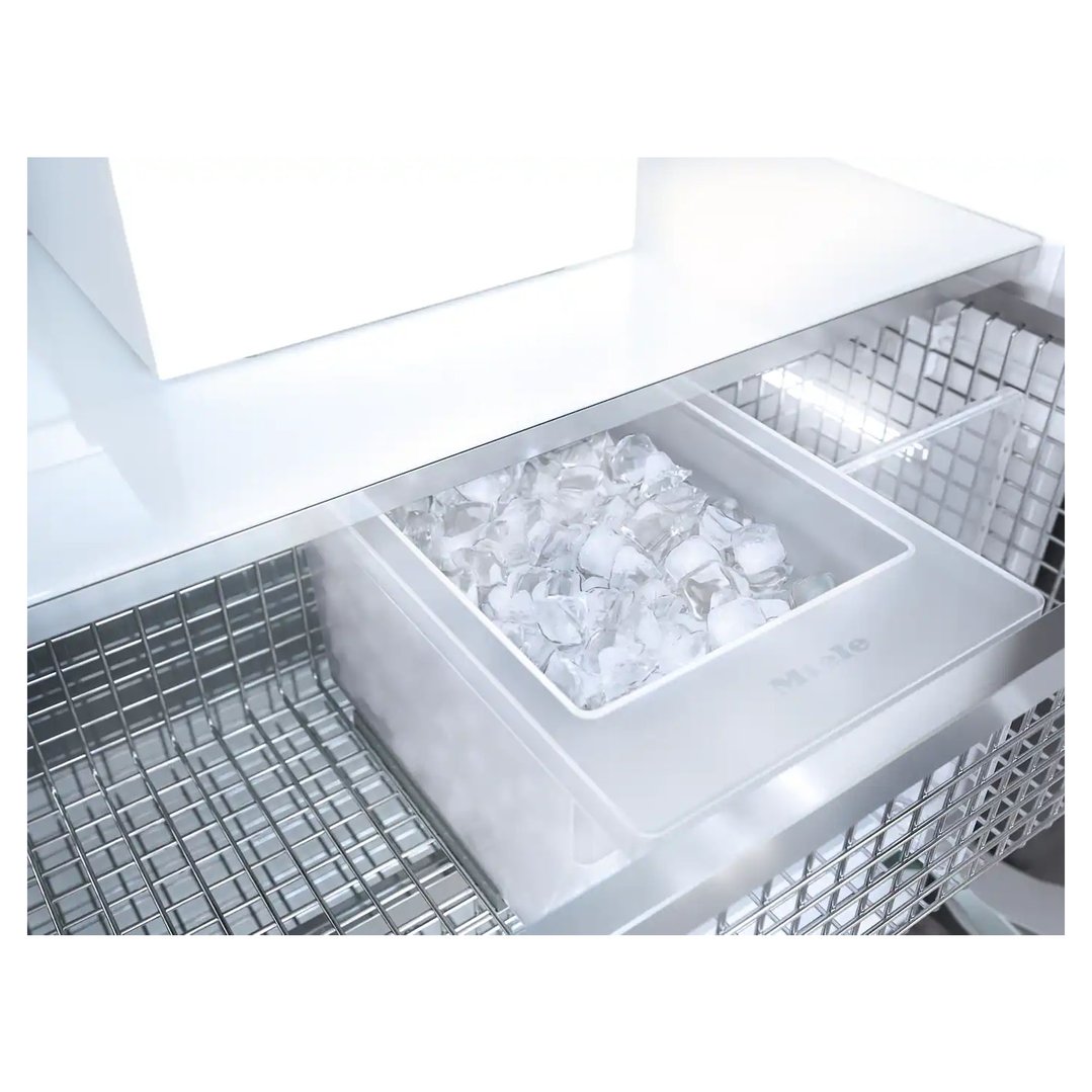 Miele 304L Fully Integrated MasterCool Freezer with Plumbed-In Ice/Water Dispenser F2671VI