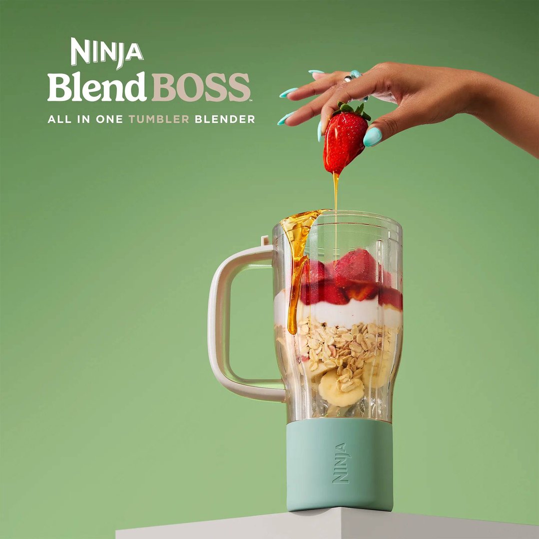 Ninja BlendBOSS Tumbler Blender - Stone Mint DB351SD