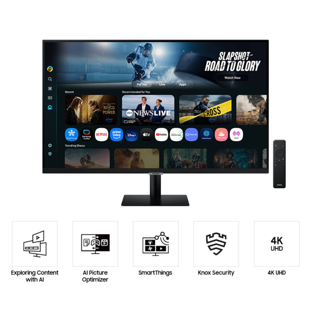 Samsung 32" Smart Monitor M7 M70F 4K Samsung Vision AI LS32FM700UEXXY