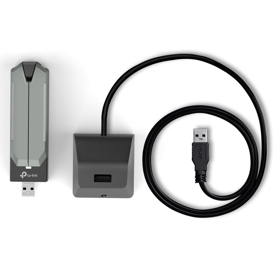 tp-link BE6500 Wi-Fi 7 High Gain Wireless USB Adapter ARCHER-TBE400UH