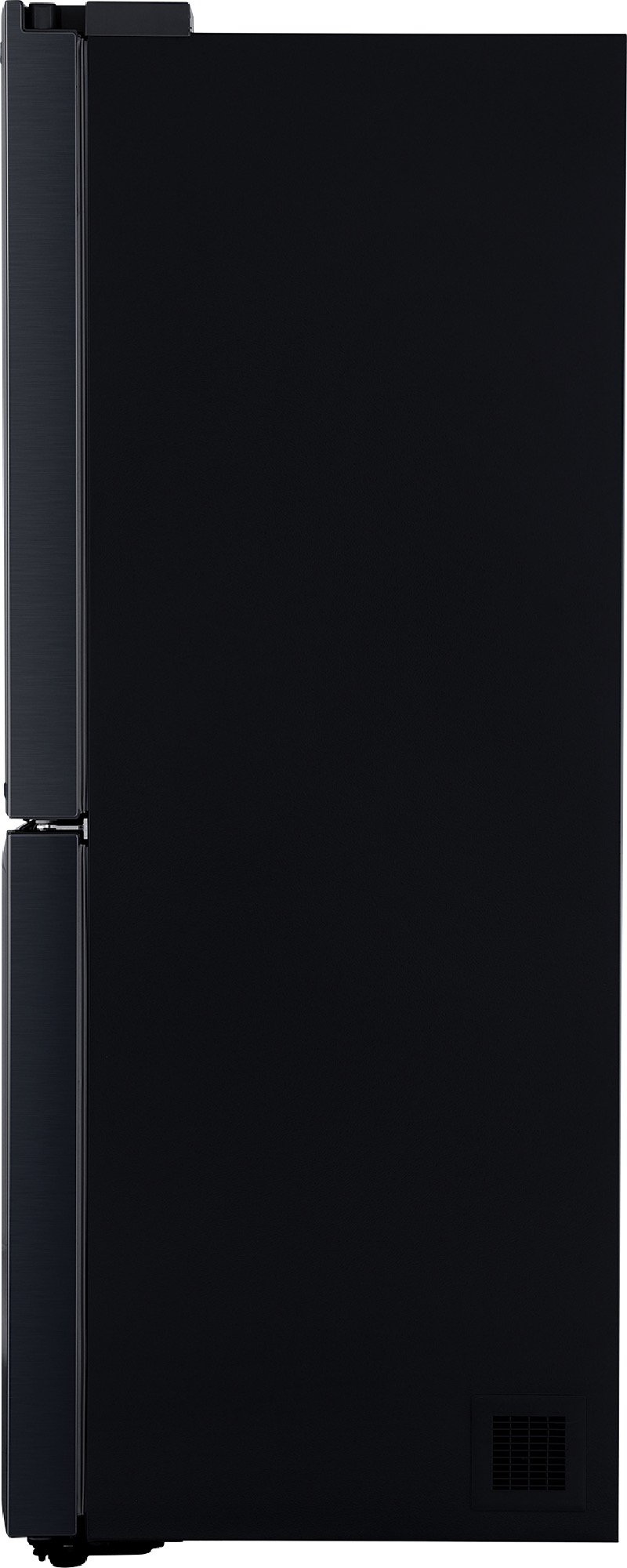 LG 506L Slim Plumbed French Door Fridge Matte Black Finish GFL570MBL