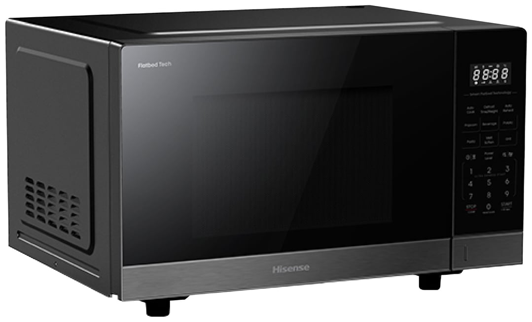 Hisense 30L 1000W Inverter Dark Stainless Flatbed Microwave w/ Grill HMBS3010PFG
