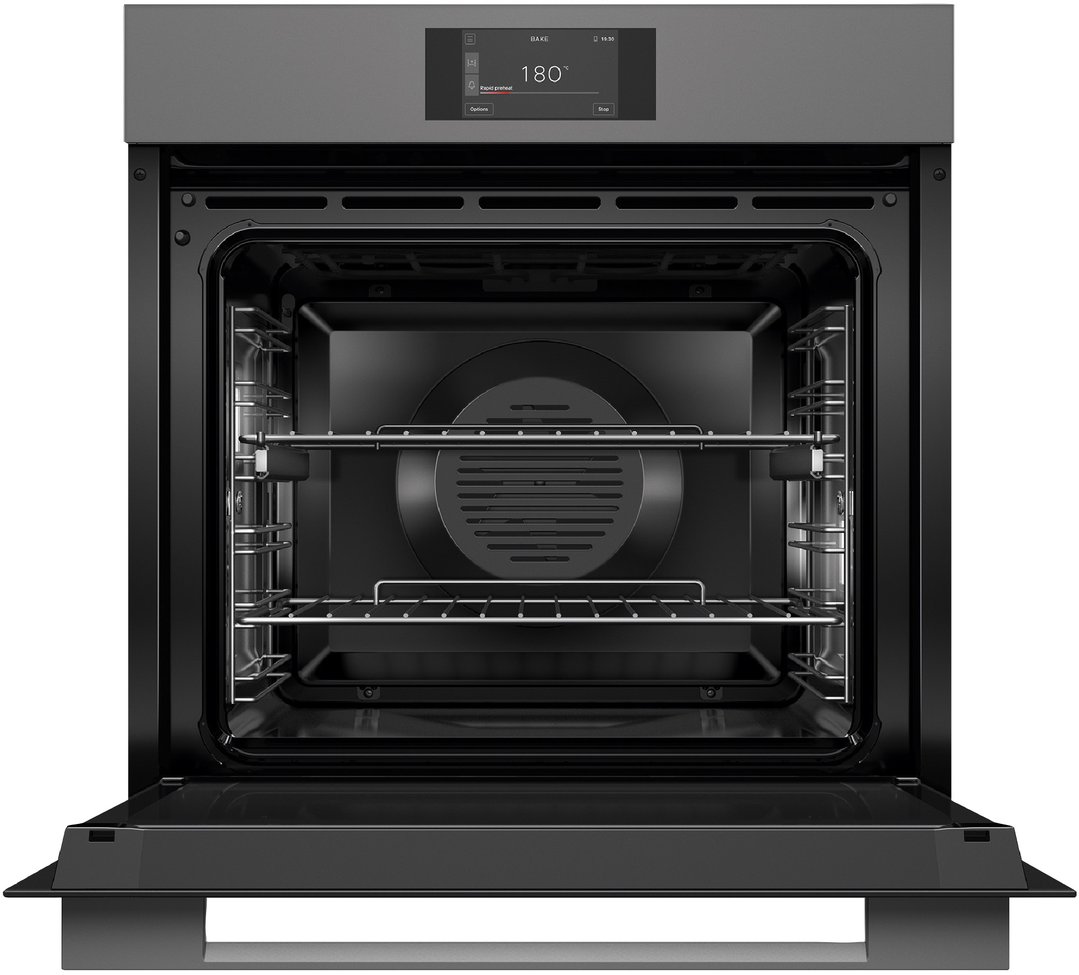 Fisher & Paykel 60cm Minimal Pyrolytic Oven, Grey OB60SAMPTG5