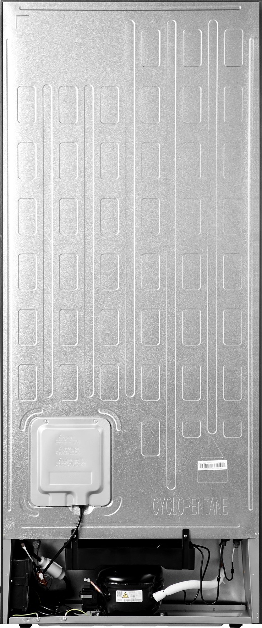 Hisense 417L Bottom Mount Fridge Silver HRBM418S